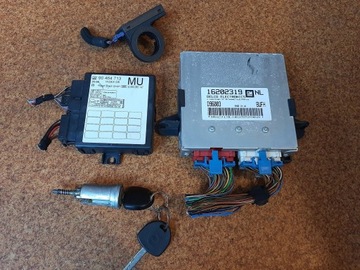 Модуль стартовий opel vectra b 1,6 16202319 комплект фото №1