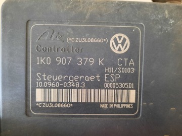 Volkswagen golf v 03-09 насос abs x 1ko907379k bkc фото №1