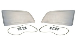 Скло плафон фара лампа l+p volvo s40 v40 96- фото №1