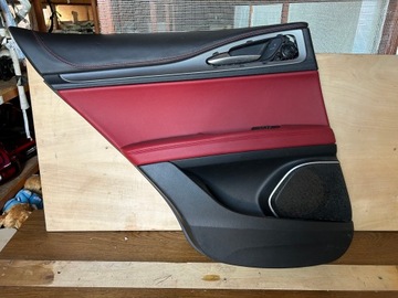 Alfa romeo stelvio боковина обивка дверь левый зад левая задняя фото №1