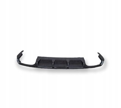 Seat leon 3 5f4071611 спойлер бампера зад карбон фото №1