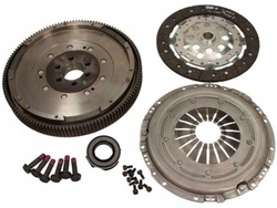 Зчеплення+ колесо двомасовий fullpack dmf valeo 837073 набір зчеплення фото №1