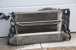 Volvo xc60 s80 ii v70 iii xc 06- 2.4 d5 радіатор вентилятори модуль kpl фото №1