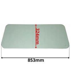 Скло задня перегородкова transporter t6 голландська 5199 фото №1