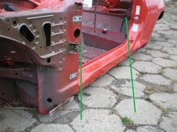 2010-2015 camaro порог левый стойка дверь четверть крыло фото №1