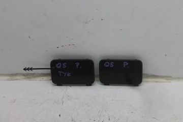 Заглушка фаркоп правая бампер зад 8r0807450 audi фото №1