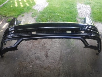 Audi q8 s-line бампер задний зад pdc накладка фото №1