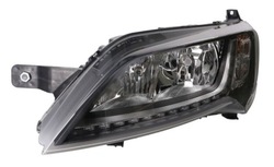 Фара лампа перед fiat ducato 14- левый drl led фото №1