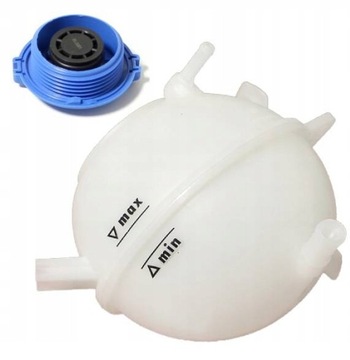 Бачок розширювальний + кришка skoda octavia ii 2 фото №1