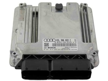 Компьютер audi seat 2.0 tdi 03l906022c 0281014263 фото №1