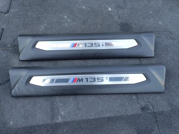 Планки декоративный пороговые bmw 1 f40 m набор фото №1