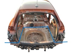 Pas задній зад ванна citroen c4 iii lak: elad 20-24 фото №1