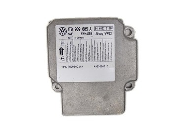 Модуль датчик подушок подушка безпеки audi seat skoda vw фото №1