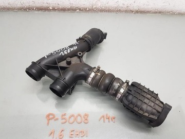 Шланг труба интеркулер 5008 i 1.6 ehdi 9685598580 фото №1