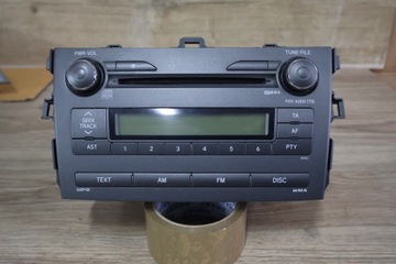 Toyota corolla e15 06-10 радиопроигрыватель радио заводские eur оригинал фото №1