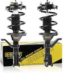 Комплект амортизатори пружини перед honda cr-v ii 02-07 +o r21 фото №1