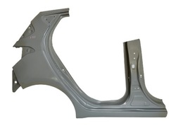 Крило поріг обшивка праві зад hyundai i10 ii 13- фото №1