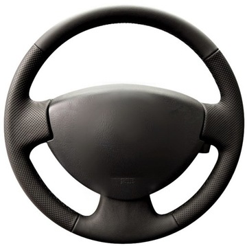 Кермо renault clio ii thalia twingo 2 обшивка шкіра 11 фото №1