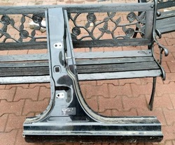 Стійка середній поріг праві skoda fabia ii чорний chorzów фото №1