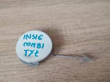 Заглушка фаркоп зад insignia універсал 13239099 біла фото №1