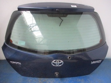Toyota yaris ii скло задня кришка багажника 8p4 фото №1