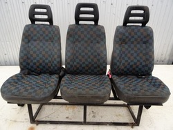 Сидіння зад mercedes w638 van мікроавтобус 96-03 сидіння задні, пасажира фото №1