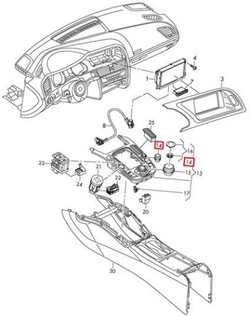 Оригінальний номер vag ручка reg гучності audi a5 s5 rs5 8t фото №1