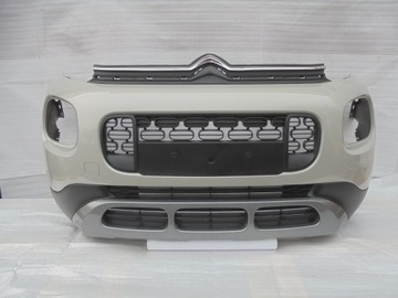 Бампер перед накладка citroen c3 aircross 17-20 bez pdc 13490015 kvj гарний фото №1