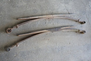 Nissan navara d21 king cab ресора ресори зад 4-pióra 2,5 d фото №1