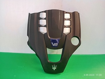 Защита крышка двигателя maserati ghibli levante v6 3.0 фото №1