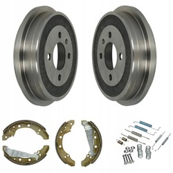 Барабани гальмівні колодки sprężynki w up skoda citigo seat mii фото №1