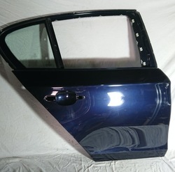 Bmw e87 дверь правые зад monaco синий a35/5 фото №1