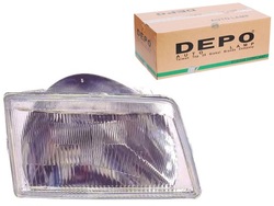 Фара h4/r2 механический peugeot 205 02.83-09.98 фото №1