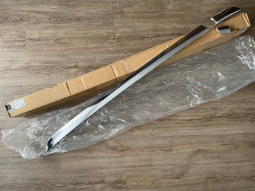 Mercedes gl 2012-2015 gle 2015-2019 x166 w166 планка+ заглушка хром зад оригинальный номер фото №1