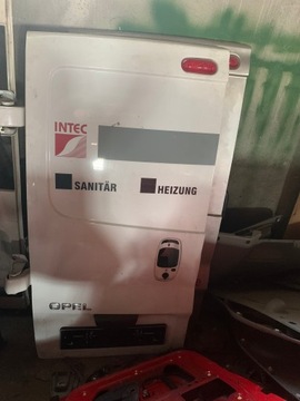 Trafic vivaro ii левая дверь задние 2009 2010 2011 фото №1