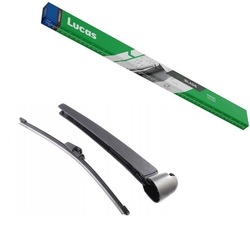 Рычаг дворники зад+ листовая рессора vw passat b6 b7 05-14 фото №1