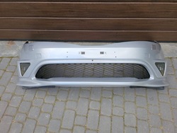 Honda civic viii бампер переднее перед nh700m серебряный ксенон type-r type-s фото №1