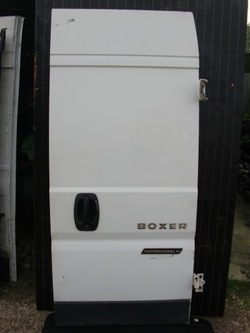 Boxer iii 2013 двері зад задні праві білий високі фото №1