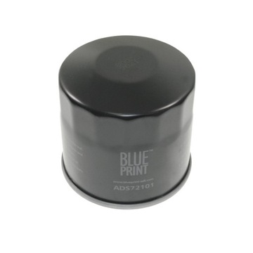 Ads72101/blp фильтр масла honda/hyundai !!!диаметр 80mm!!! синий print фото №1