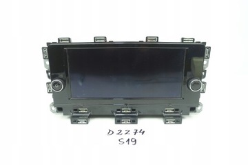 Экран дисплей радио блютуз vw golf viii 5h0 фото №1