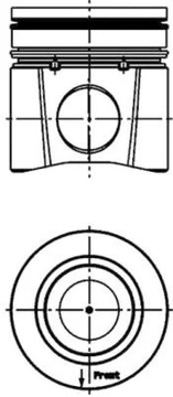 Kolbenschmidt 40588620 поршень фото №1