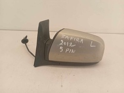 Дзеркало ліві зовнішні opel zafira b рестайлінг 08-12 5 pin фото №1