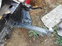 Чверть лонжерон фартух ліва перед nissan micra k14 фото №1