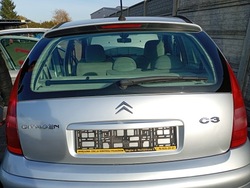 Citroen c3 02-09 крышка багажника задняя зад код краски ezrc фото №1