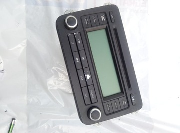 Радіо 1k0035186l vw passat b6 фото №1