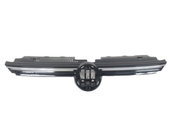 Решітка радіатора vw golf 8 viii gtd 2020- решітка решітка бампера led bez знака фото №1