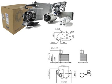 Радиаторов масла chevrolet aveo cruze orlando trax opel adam astra j фото №1