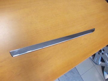 Планка na задні ліві двері nissan micra k13 хром фото №1