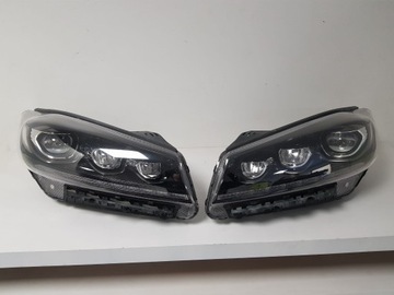 Kia sorento 3 iii рестайлінг 18- лампа права ліва повний led фара ідеальні фото №1