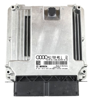 Блок управления / модуль ecu audi q7 4l 4l1910401l 0281016835 программирование фото №1